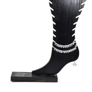 Chic Multi-Layer Intertwined Bangle with Pave CZ Accents | Gold-Tone